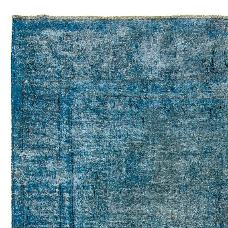 Tappeto vintage - 404 x 290 cm - blu scuro