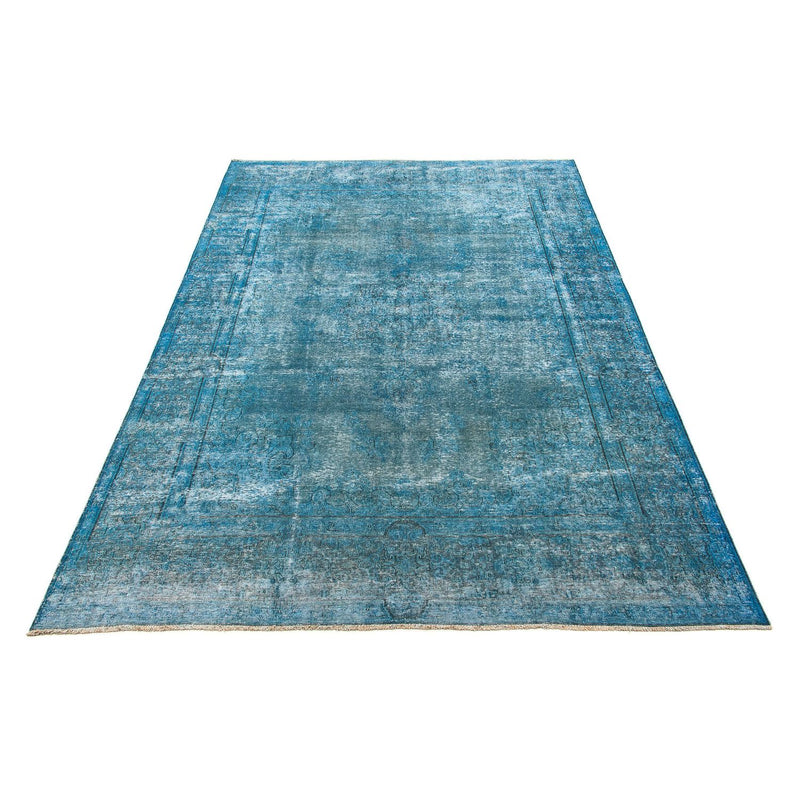 Tappeto vintage - 404 x 290 cm - blu scuro