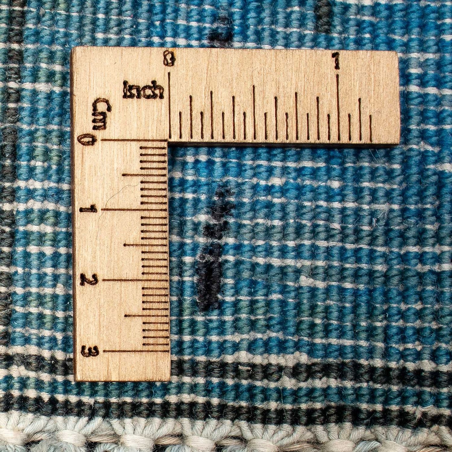 Tappeto vintage - 404 x 290 cm - blu scuro