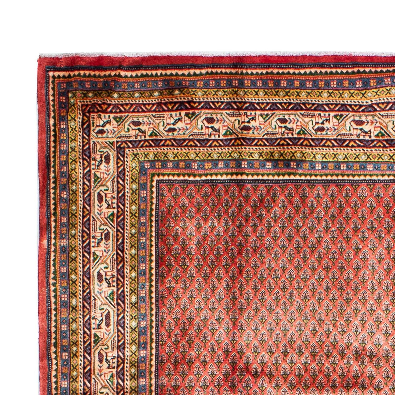 Tappeto Persero - Mir - 310 x 215 cm - rosso scuro