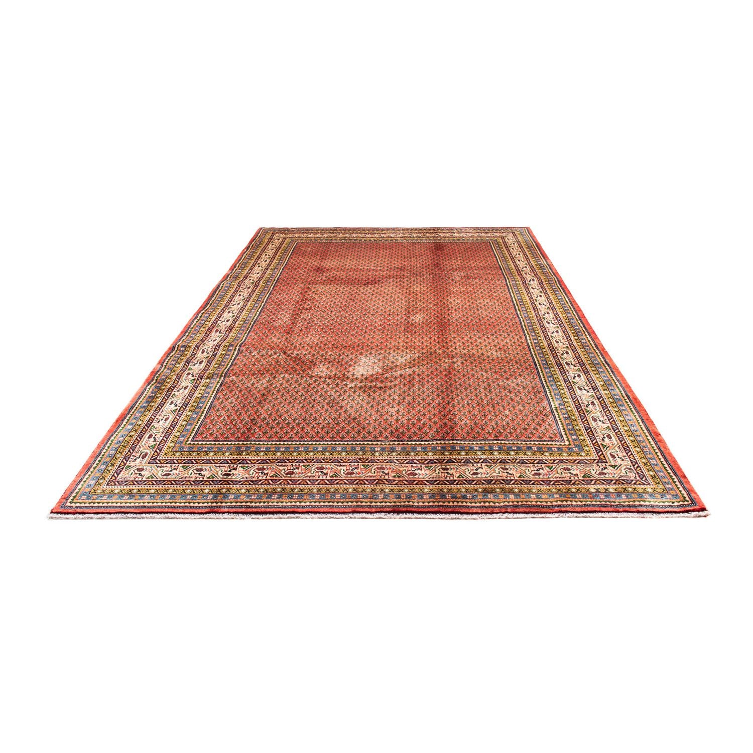 Tappeto Persero - Mir - 310 x 215 cm - rosso scuro