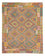 Tappeto Kelim - Splash - 241 x 202 cm - multicolore