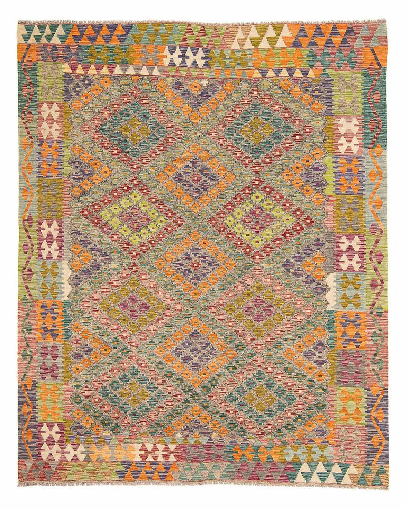 Tappeto Kelim - Splash - 241 x 202 cm - multicolore