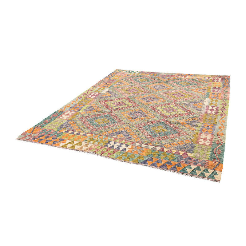 Tappeto Kelim - Splash - 241 x 202 cm - multicolore