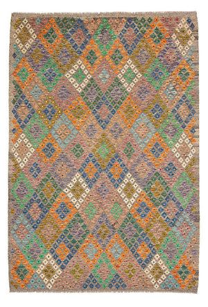 Tappeto Kelim - Splash - 290 x 202 cm - multicolore