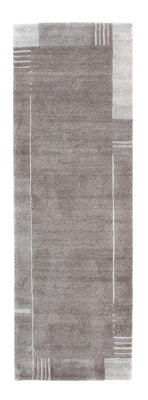 Tappeto corsia Tappeto Nepal - 250 x 80 cm - grigio