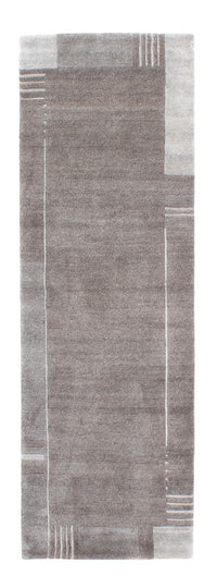 Tappeto corsia Tappeto Nepal - 250 x 80 cm - grigio