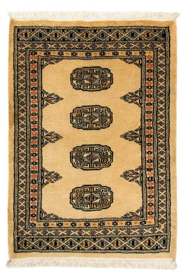 Tappeto afgano - Bukhara - 91 x 65 cm - marrone chiaro