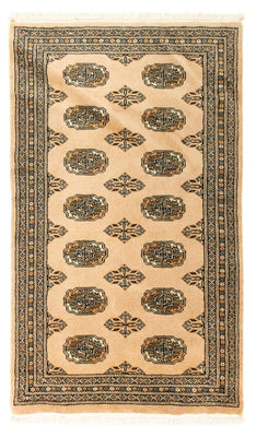 Tappeto afgano - Bukhara - 130 x 77 cm - beige