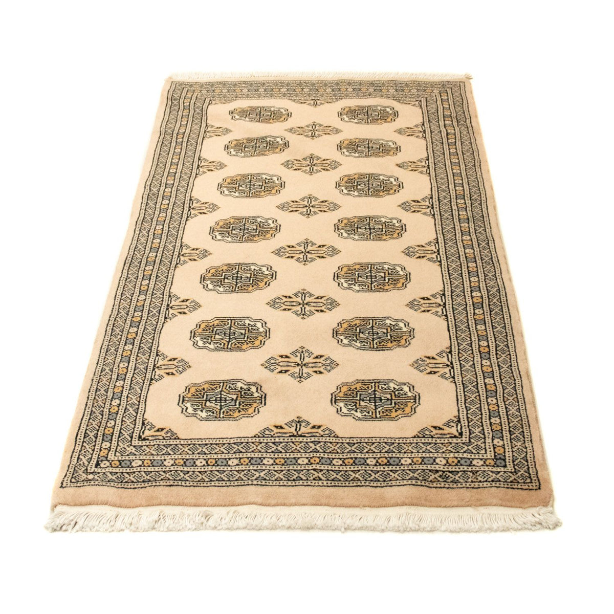 Tappeto afgano - Bukhara - 130 x 77 cm - beige