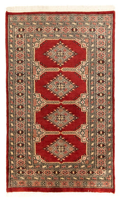 Tappeto afgano - Bukhara - 127 x 77 cm - rosso