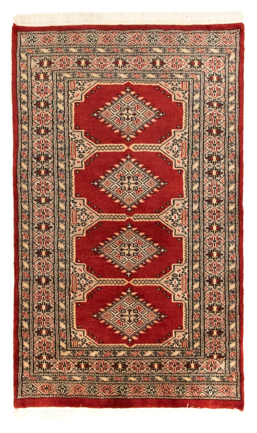 Tappeto afgano - Bukhara - 127 x 77 cm - rosso