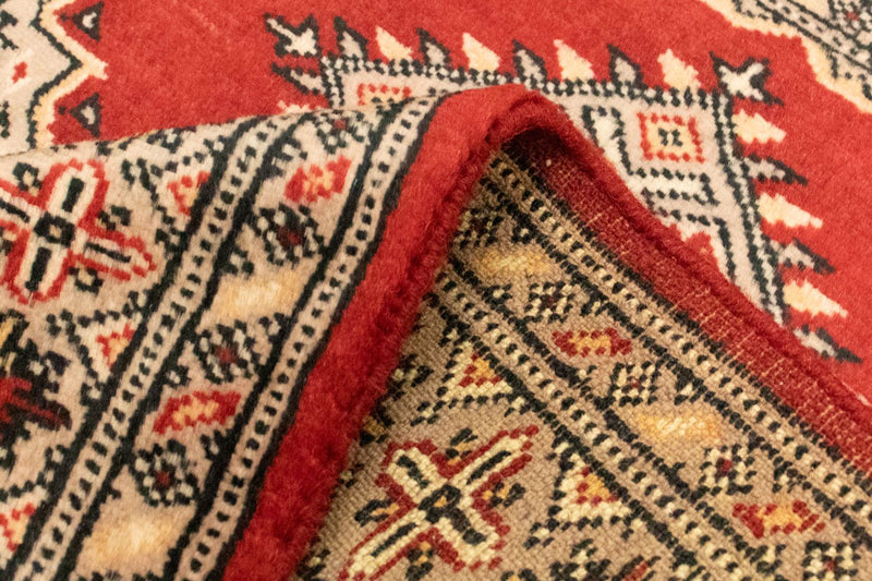Tappeto afgano - Bukhara - 127 x 77 cm - rosso