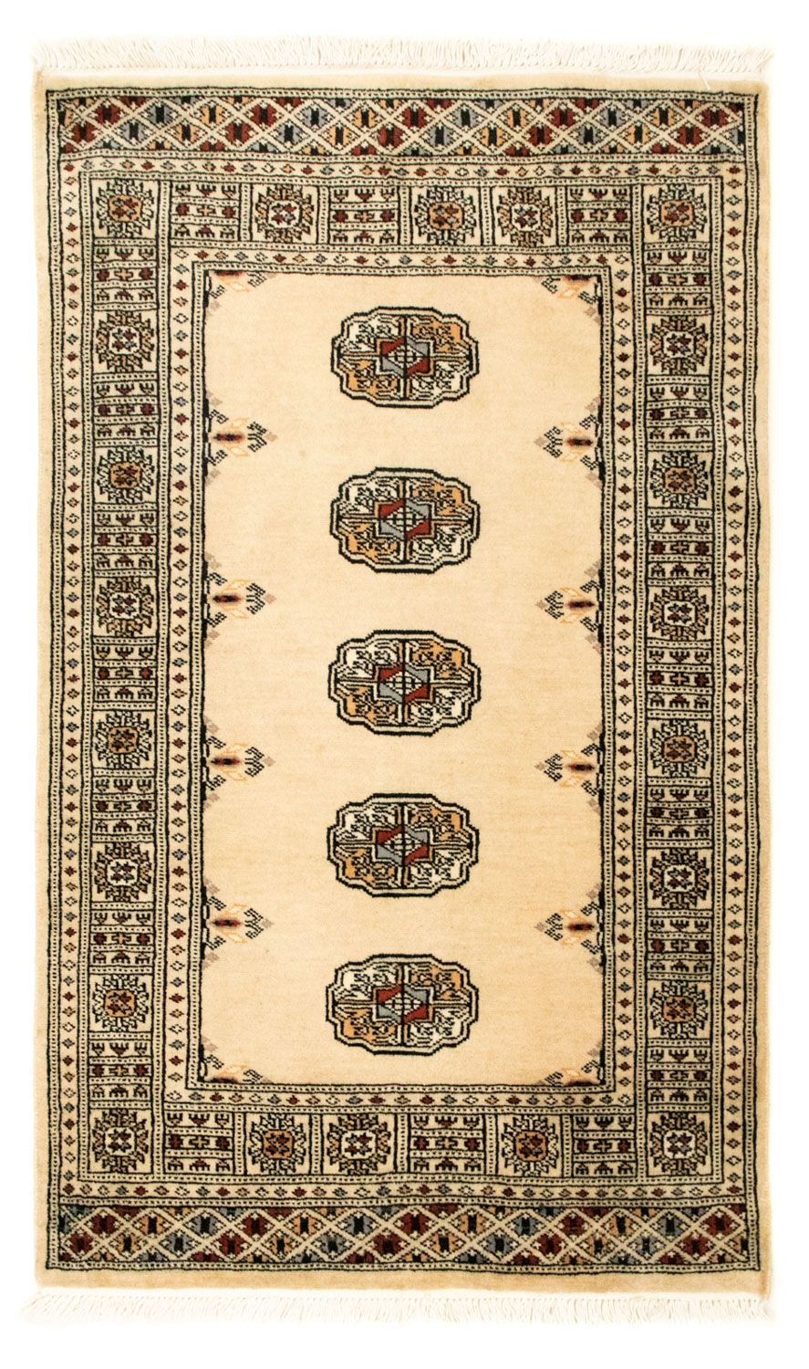 Tappeto afgano - Bukhara - 129 x 78 cm - beige