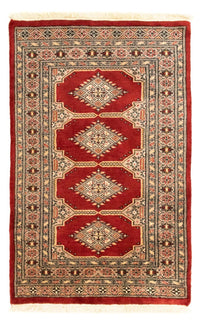 Tappeto afgano - Bukhara - 123 x 78 cm - rosso