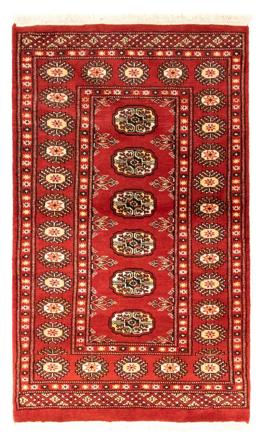 Tappeto afgano - Bukhara - 132 x 78 cm - rosso