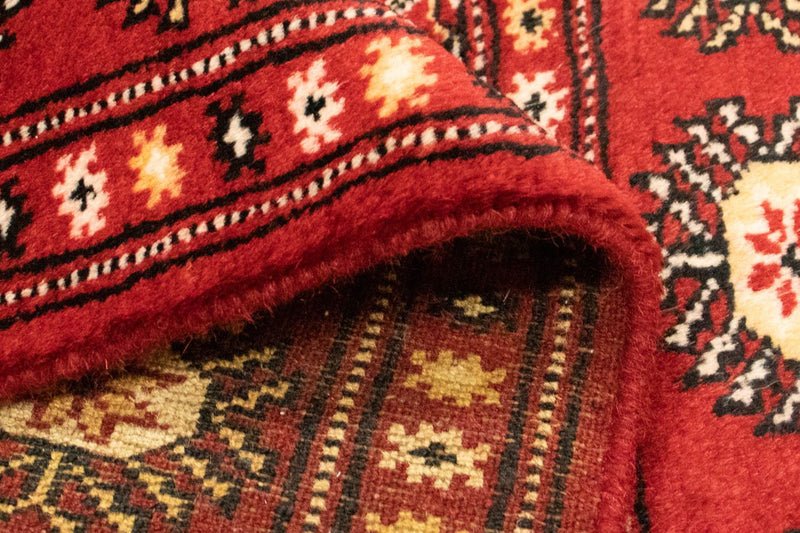 Tappeto afgano - Bukhara - 132 x 78 cm - rosso
