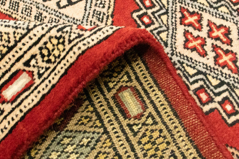 Tappeto afgano - Bukhara - 133 x 78 cm - rosso