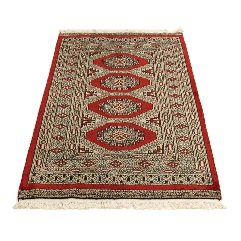 Tappeto afgano - Bukhara - 124 x 79 cm - rosso
