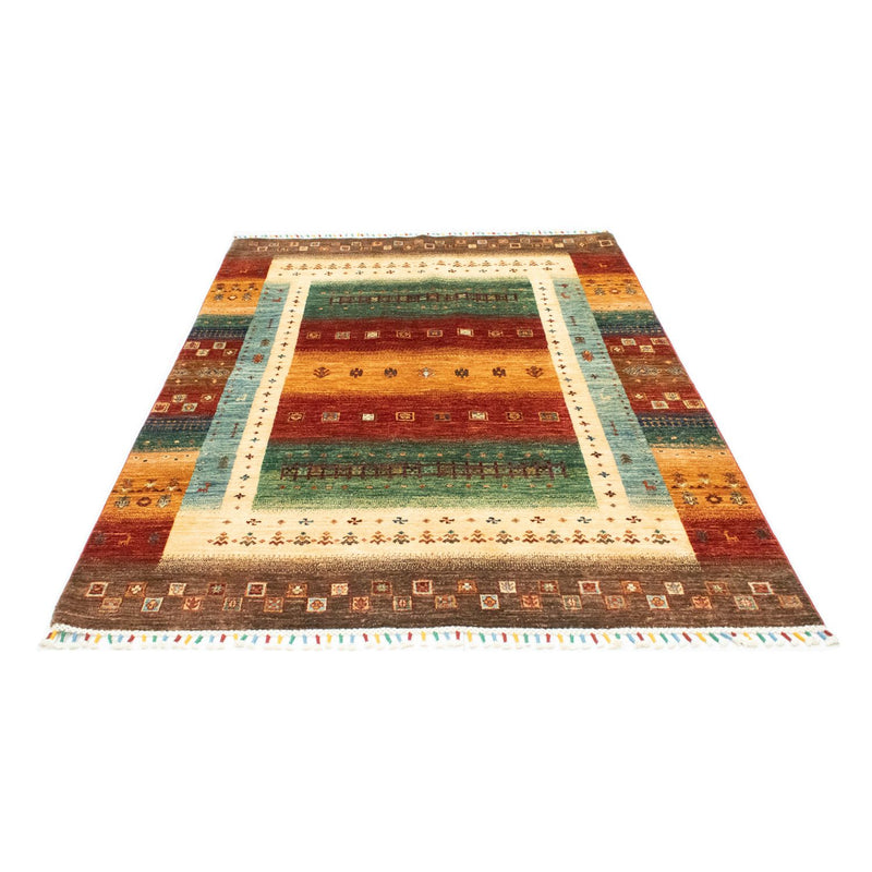 Tappeto Gabbeh - Loribaft Persero - 214 x 152 cm - multicolore