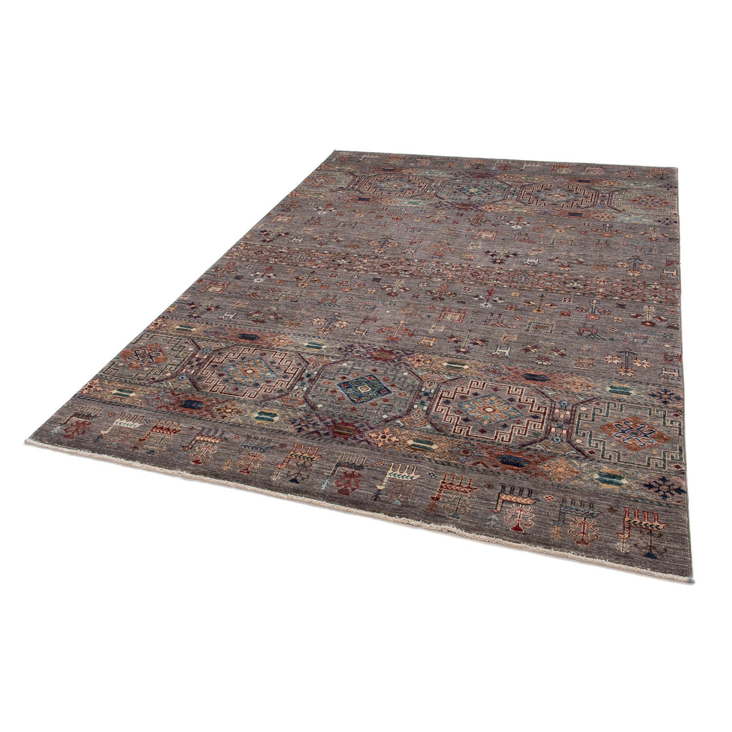 Tappeto Ziegler - 230 x 168 cm - marrone scuro