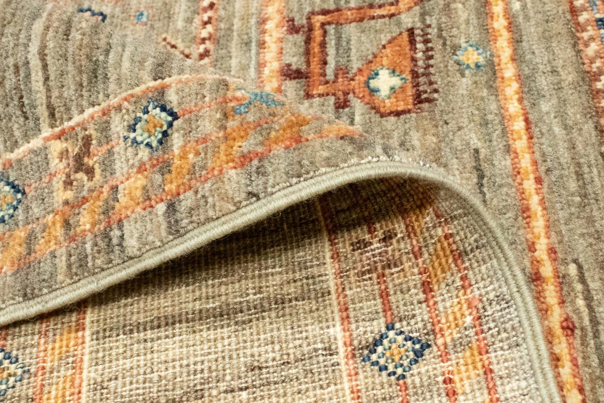 Tappeto afgano - 199 x 150 cm - grigio