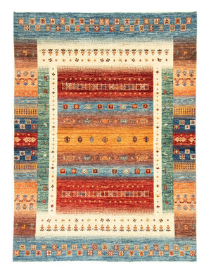 Tappeto Gabbeh - Loribaft Persero - 197 x 151 cm - multicolore