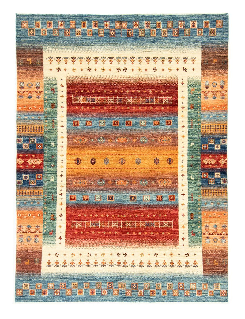 Tappeto Gabbeh - Loribaft Persero - 197 x 151 cm - multicolore