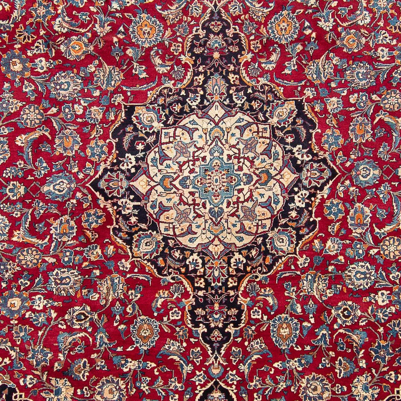 Tappeto Persero - Keshan - 375 x 291 cm - rosso