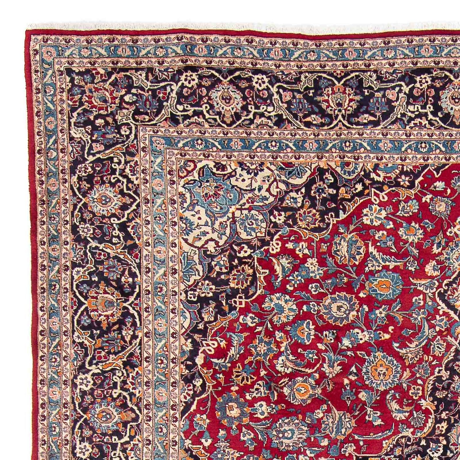 Tappeto Persero - Keshan - 375 x 291 cm - rosso
