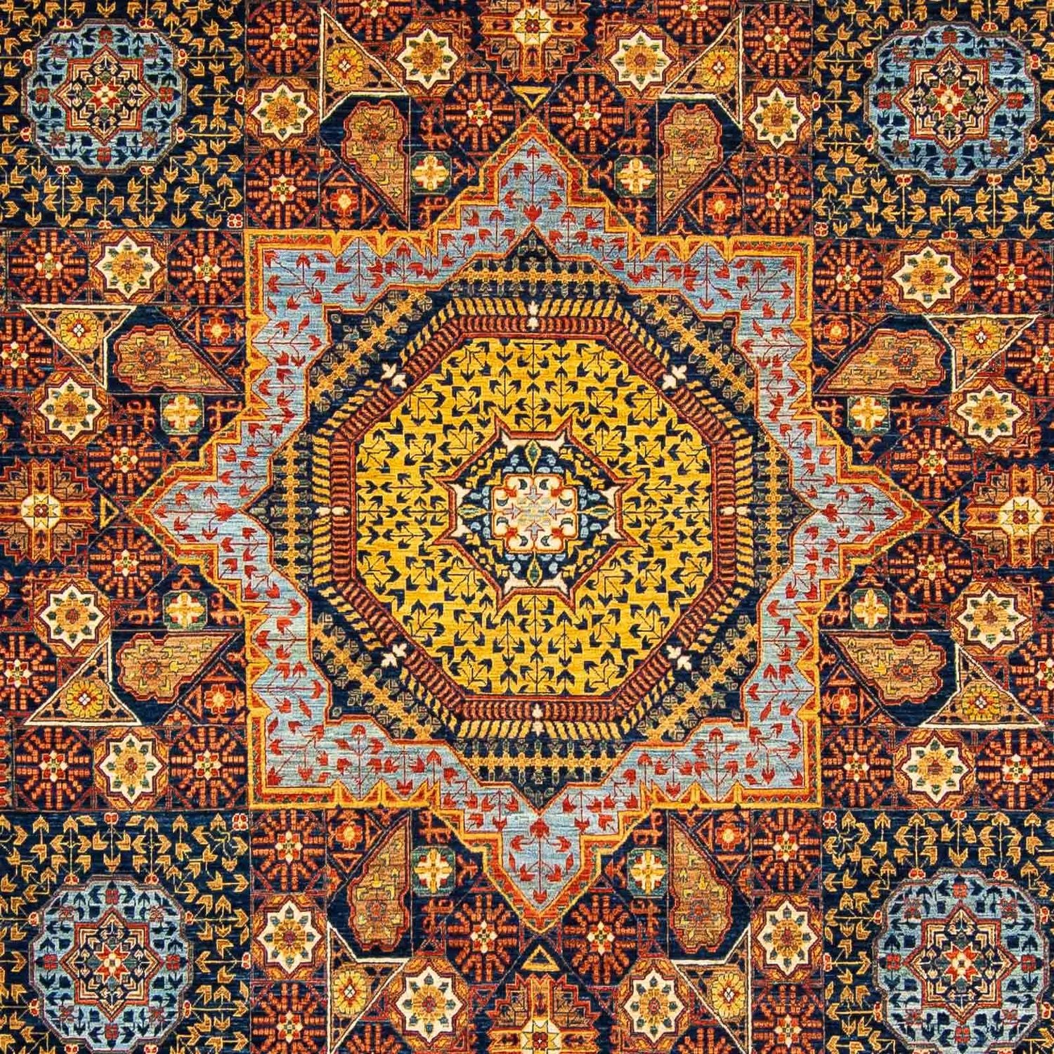 Tappeto Ziegler - 415 x 298 cm - blu