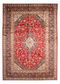 Tappeto Persero - Keshan - 353 x 251 cm - rosso