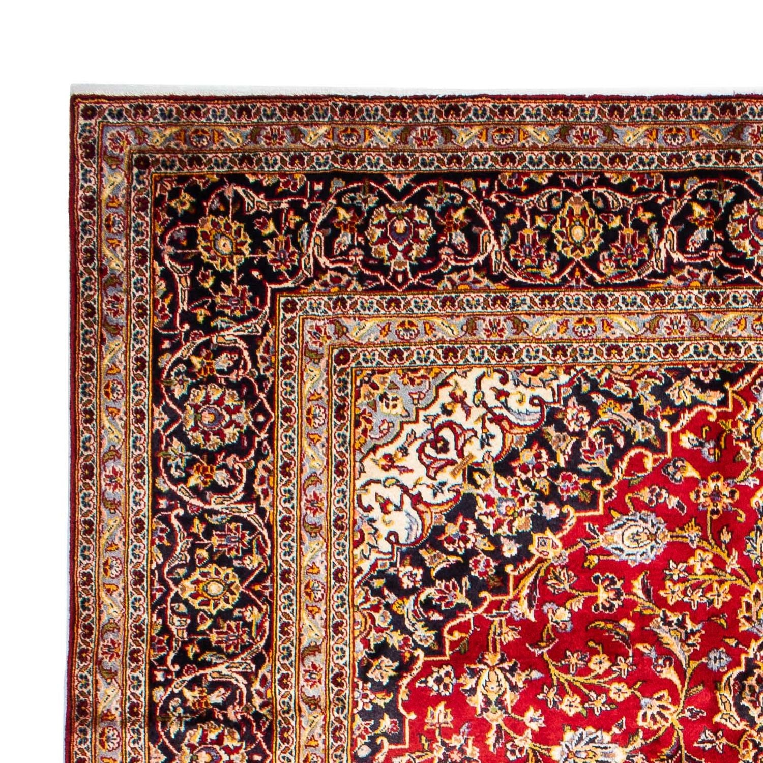 Tappeto Persero - Keshan - 353 x 251 cm - rosso