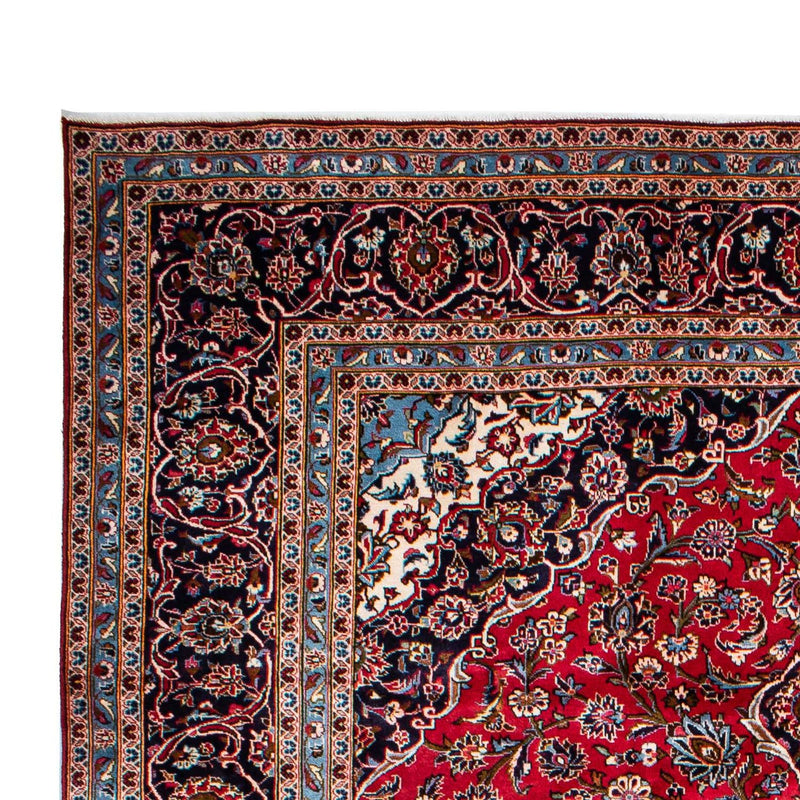 Tappeto Persero - Keshan - 354 x 253 cm - rosso scuro