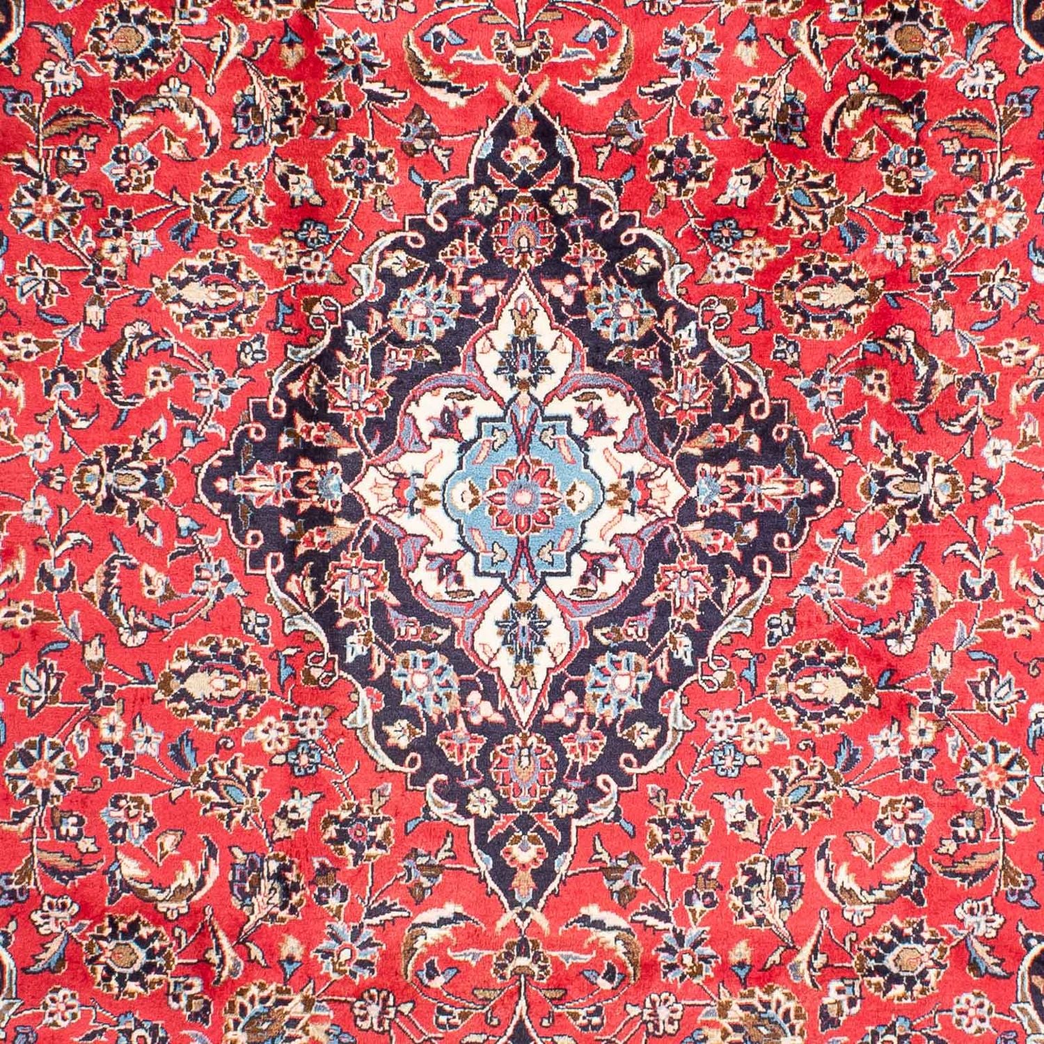 Tappeto Persero - Keshan - 348 x 246 cm - rosso