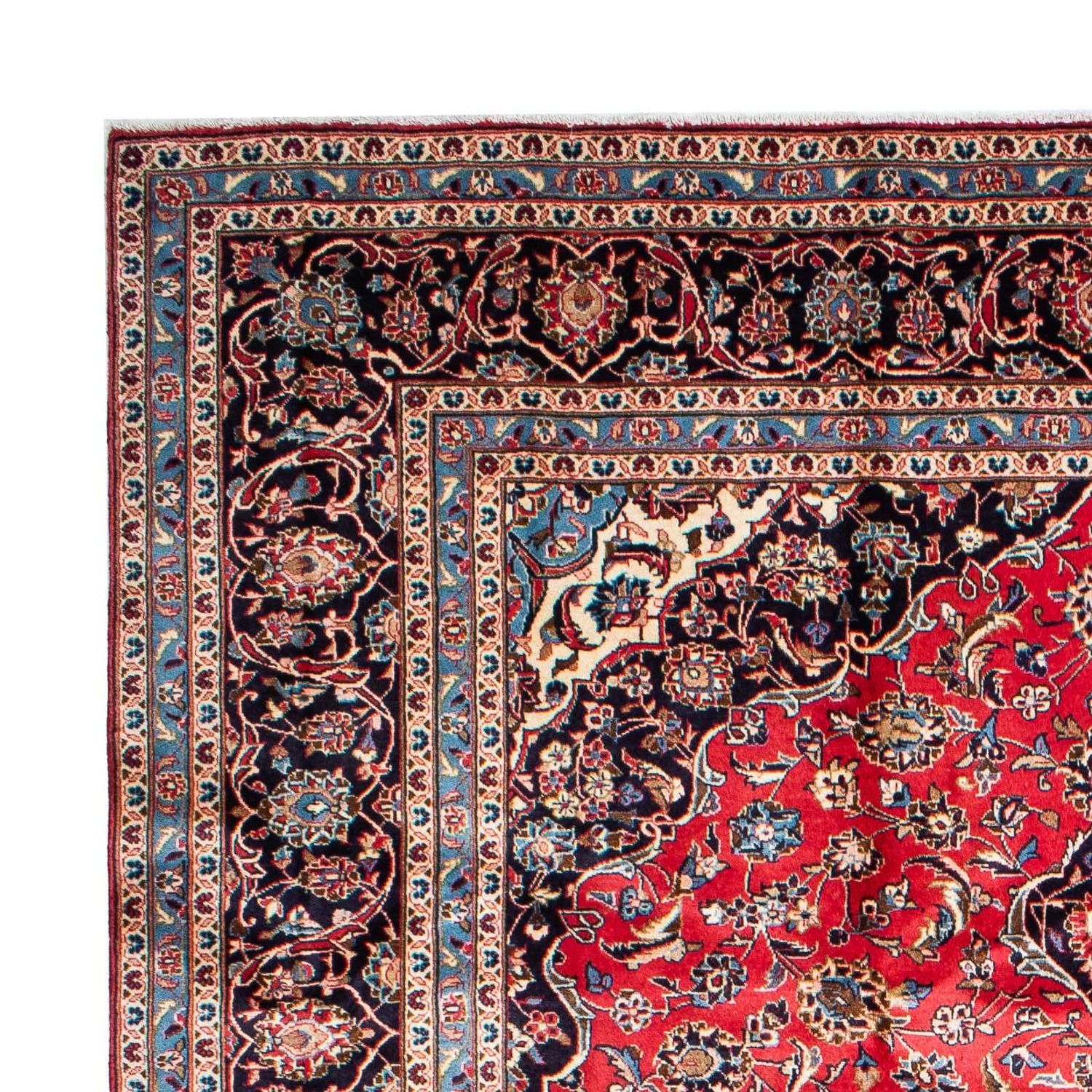 Tappeto Persero - Keshan - 348 x 246 cm - rosso