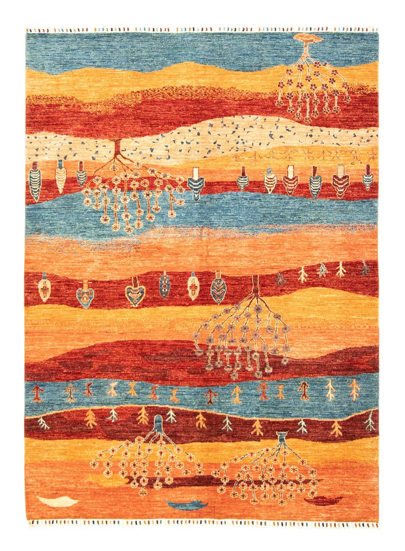 Tappeto Gabbeh - Loribaft Persero - 204 x 150 cm - multicolore