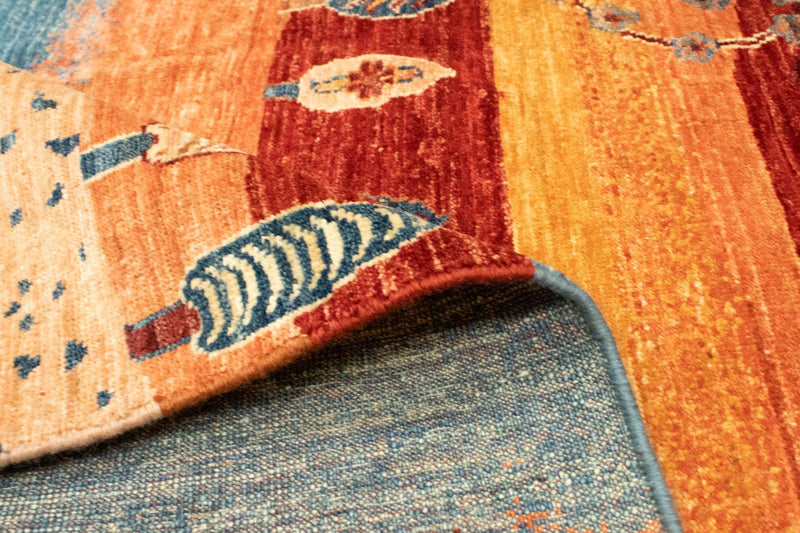 Tappeto Gabbeh - Loribaft Persero - 204 x 150 cm - multicolore