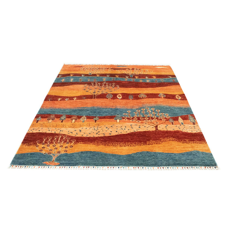Tappeto Gabbeh - Loribaft Persero - 204 x 150 cm - multicolore