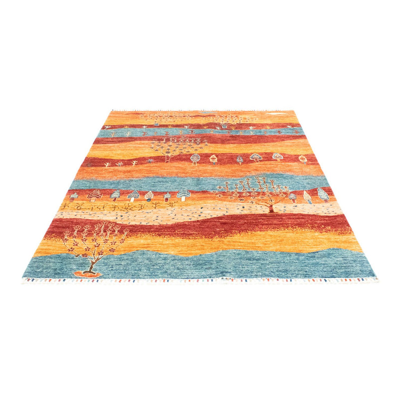 Tappeto Gabbeh - Loribaft Persero - 197 x 155 cm - multicolore