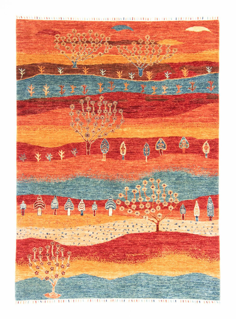 Tappeto Gabbeh - Loribaft Persero - 206 x 157 cm - multicolore