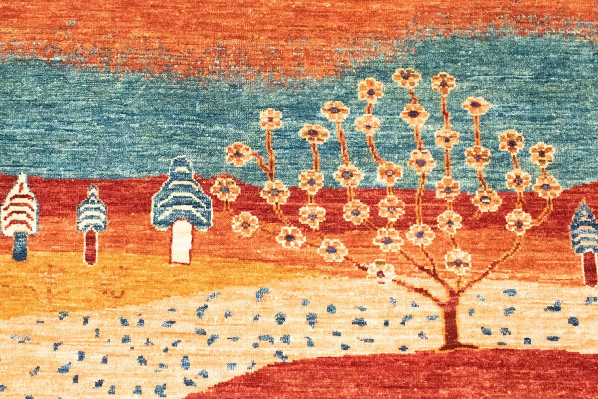 Tappeto Gabbeh - Loribaft Persero - 206 x 157 cm - multicolore