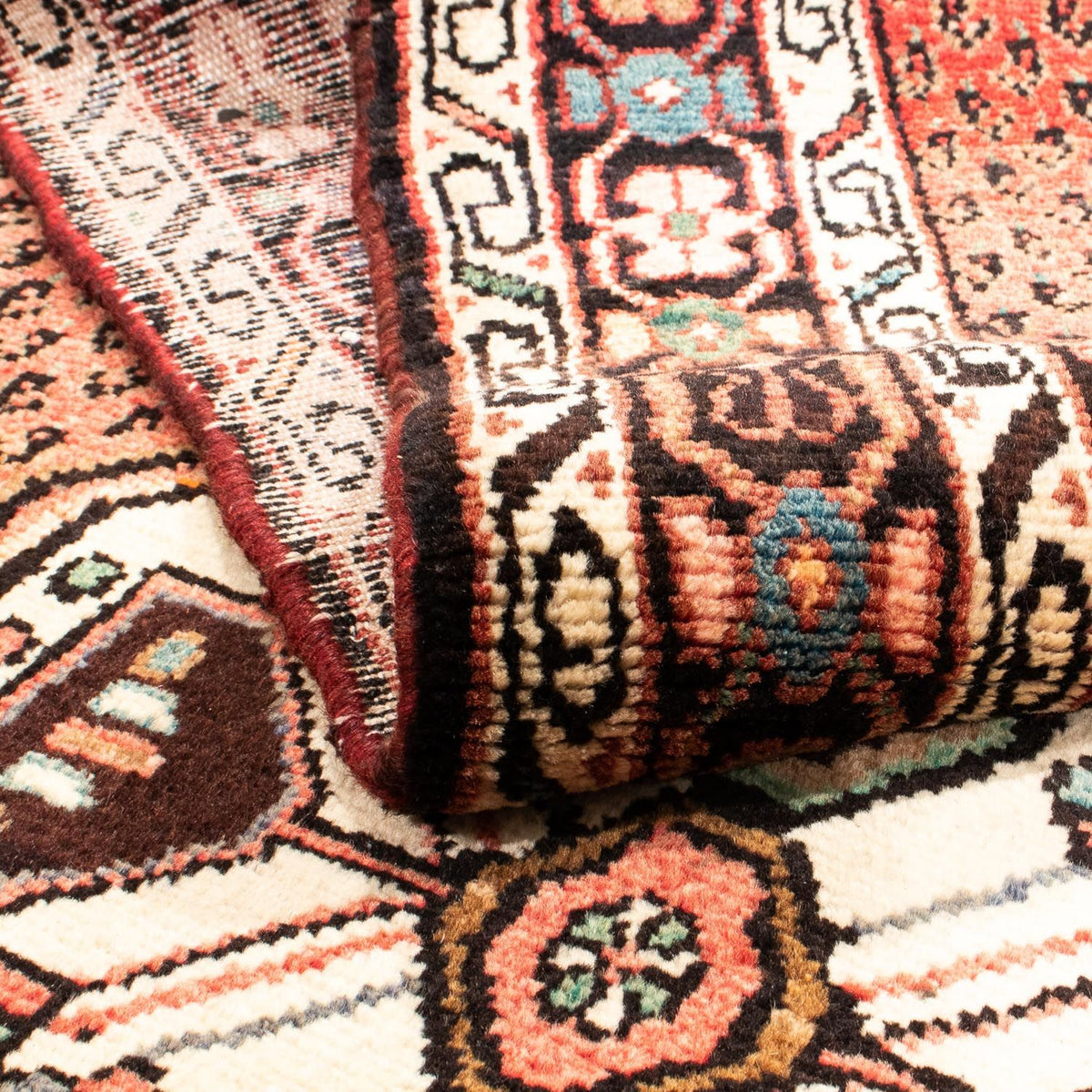 Tappeto corsia Tappeto Persero - Nomade - 290 x 106 cm - rosso chiaro