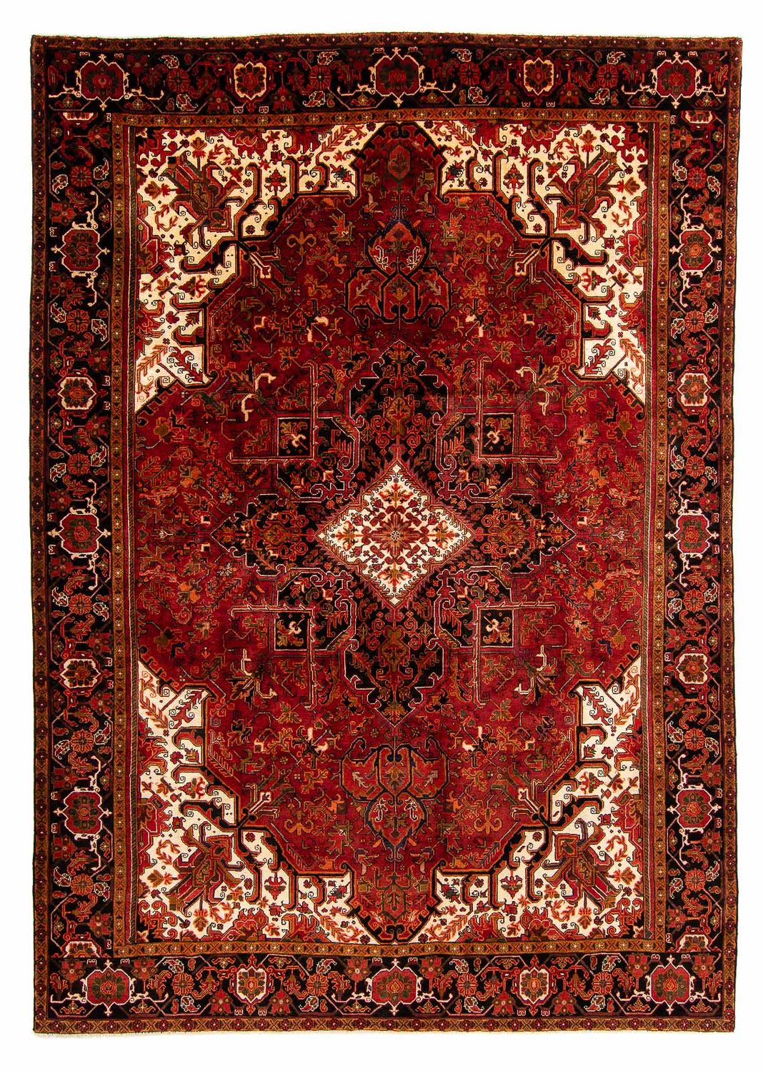 Tappeto Persero - Nomade - 400 x 300 cm - rosso scuro
