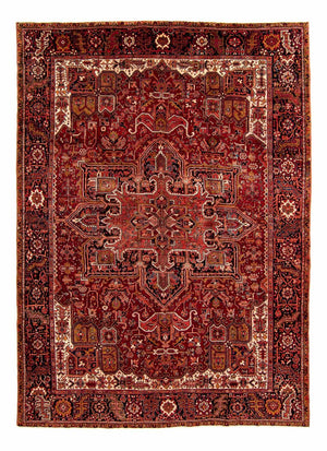 Tappeto Persero - Nomade - 368 x 272 cm - rosso scuro