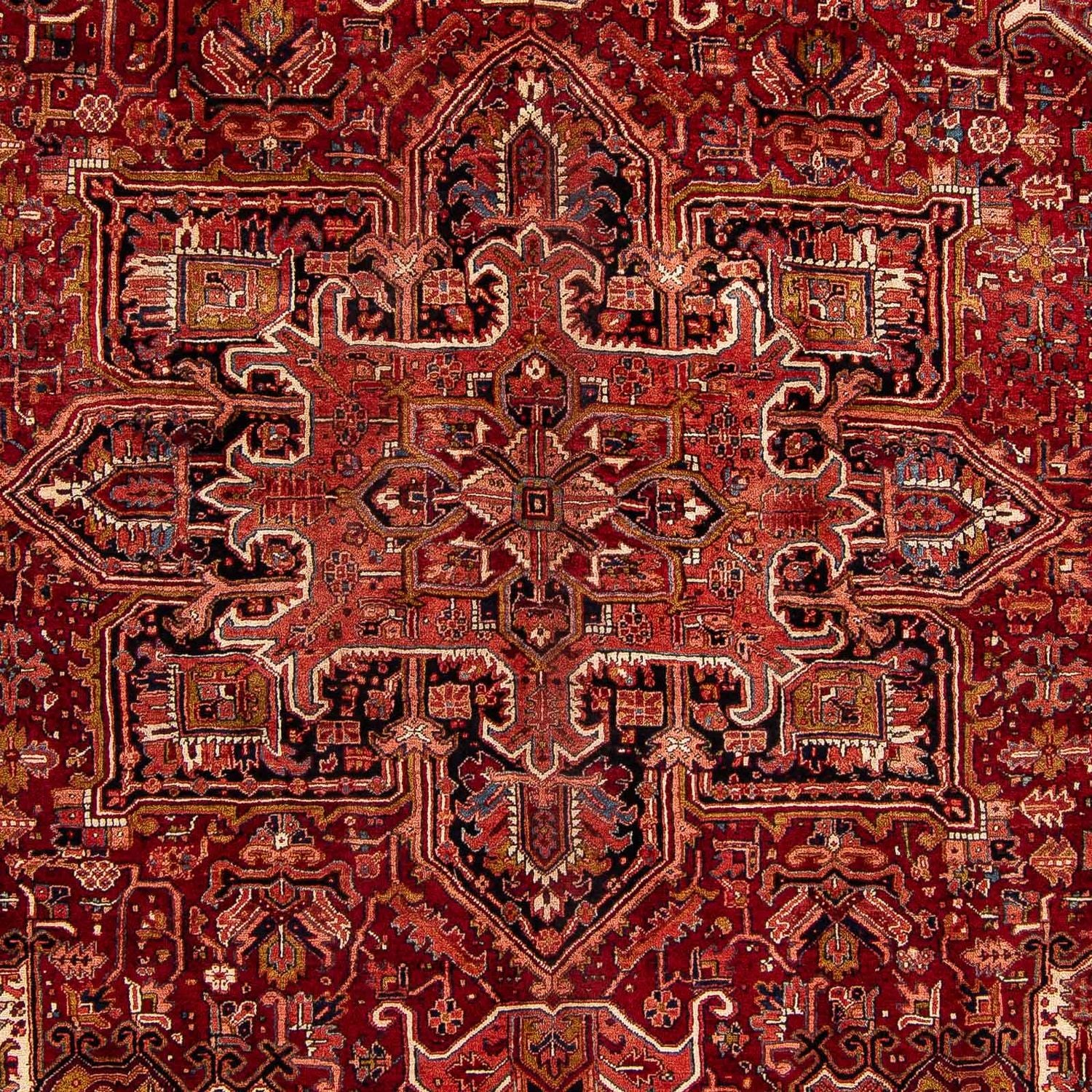 Tappeto Persero - Nomade - 368 x 272 cm - rosso scuro