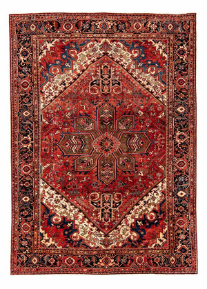 Tappeto Persero - Nomade - 377 x 280 cm - rosso scuro