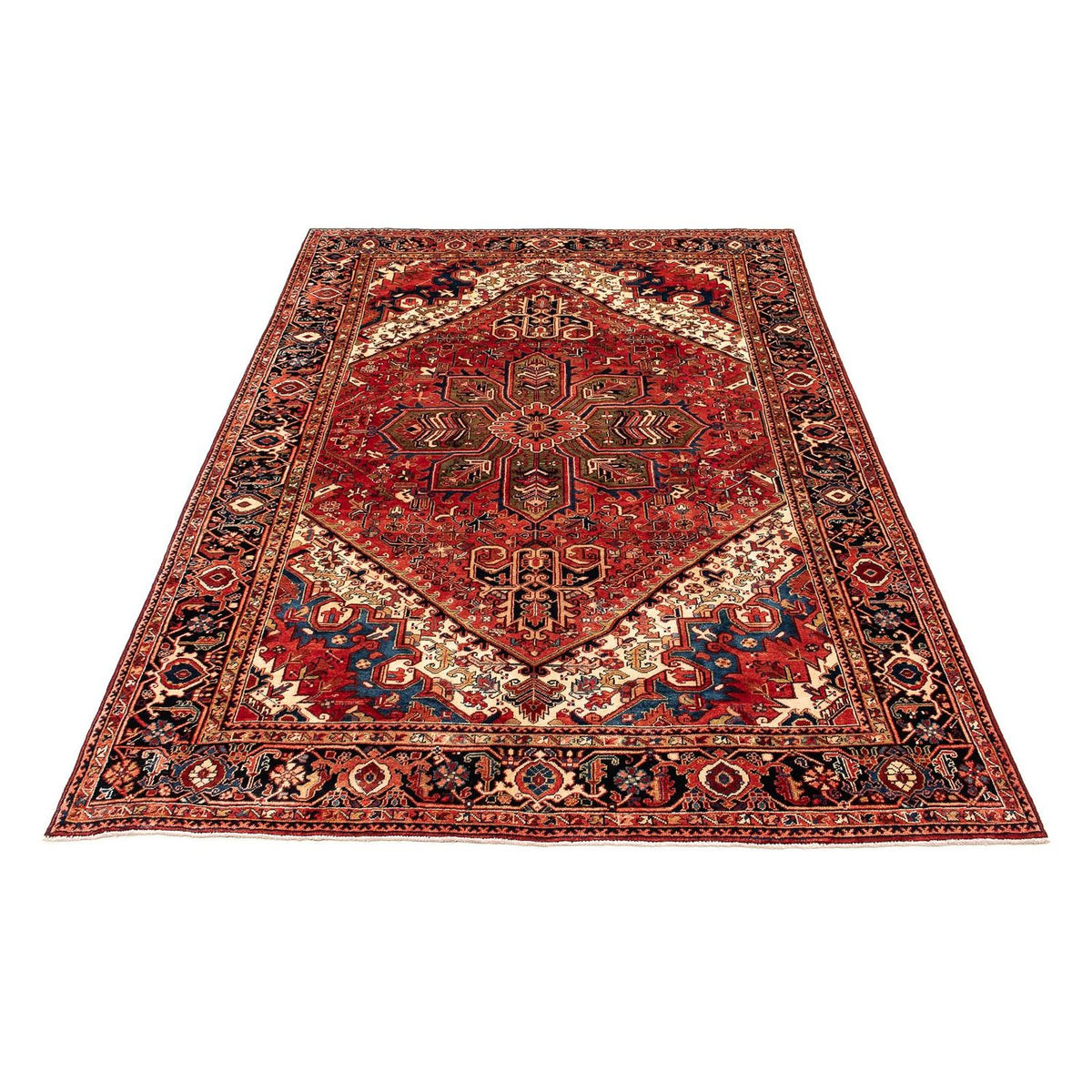 Tappeto Persero - Nomade - 377 x 280 cm - rosso scuro
