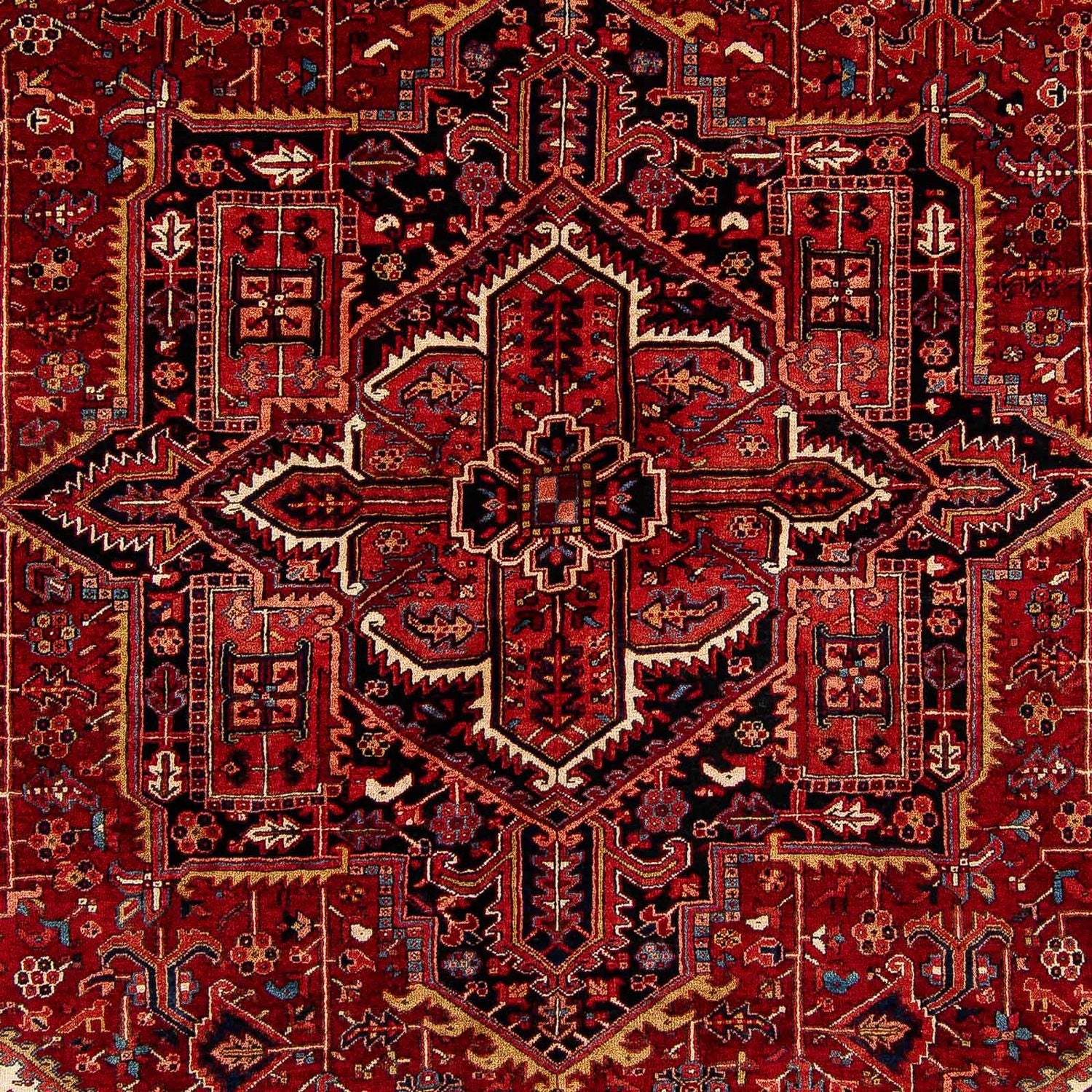 Tappeto Persero - Nomade - 393 x 304 cm - rosso scuro