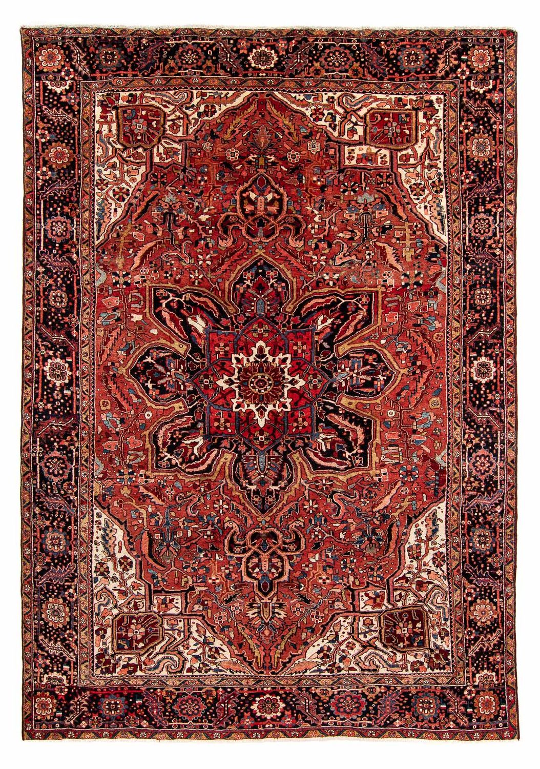 Tappeto Persero - Nomade - 402 x 300 cm - rosso scuro